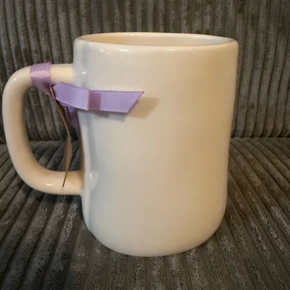 Rae Dunn White Ceramic Easter Mug -WISHING EWE A HAPPY EASTER- NWT - Picture 2 of 7